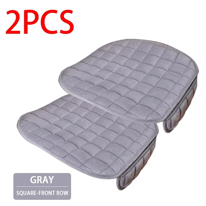 Winter Plush Car Seat Cover Warm Soft Auto Seat Cushion anti Slip Chair Protector Pad Universal for Most Car Models